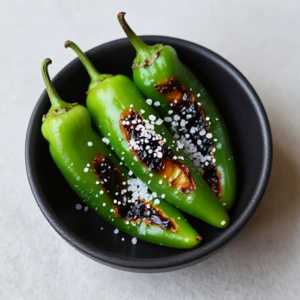 Blistered Shishito Peppers