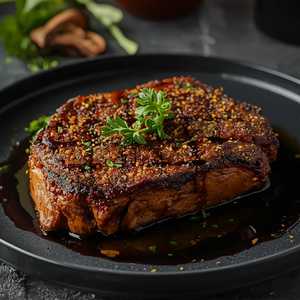 Porcini-Rubbed Bone-In Ribeye* with 15-Year Aged Balsamic