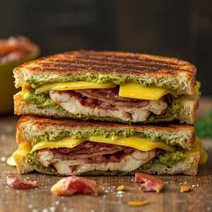Telera Chicken Pesto Panini