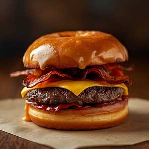 Kobe Donut Burger