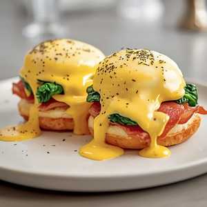 CANADIAN BACON BENEDICT