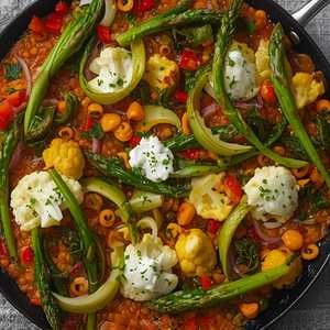 Paella Verduras