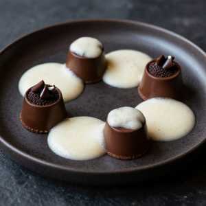 Four Seasons Chocolate, With Casi Cream, And Vanilla Bean Foam