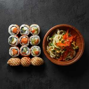 California Roll & Salad Lunch Combo