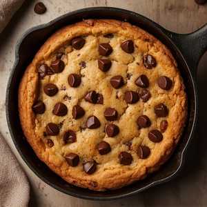 Half Baked Chocolate Chip Cookie