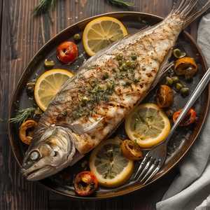 Grilled Branzino