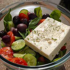 Za'Atar Greek Salad