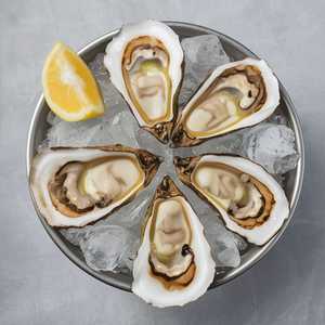 Oysters On Half Shell - East Coast
