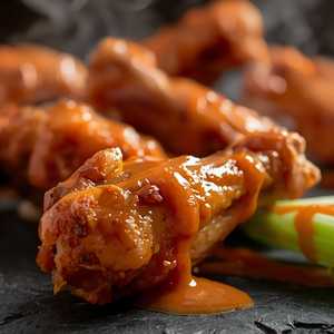 smoked wings