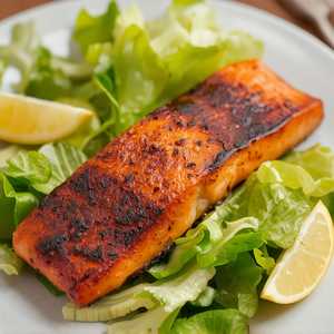 Blackened Salmon Caesar