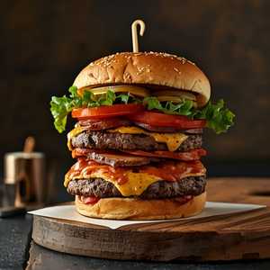 Double Old Timer w/Cheese