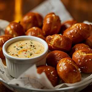 Plant Based Pretzel Bites
