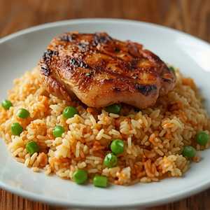 Grilled Chicken Fried Rice