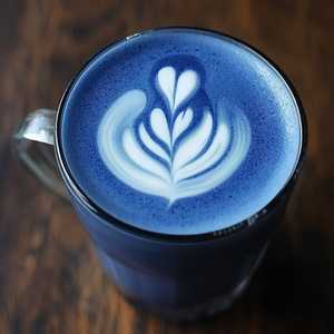 BLUE BUTTERFLY LATTE