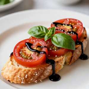 Bruschetta Pomodoro e Basilico
