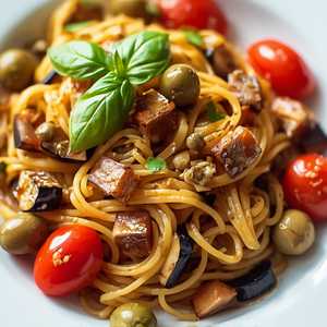 Spaghetti alla Siracusana