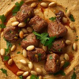 Hummus Bi Lahmeh