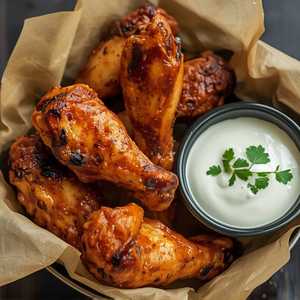 Apple Wood Grilled Chicken Wings