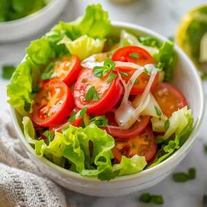 Lechuga y Tomate Solamente