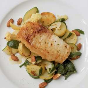 Casco Bay halibut**