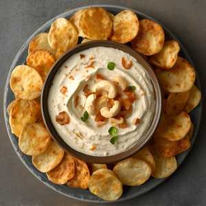 Cashew Sour Cream And Onion Dip
