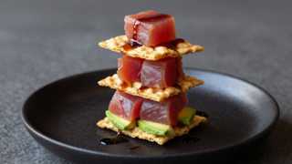 Tuna and Avocado Stack