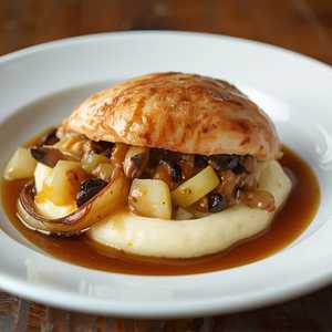Stuffed Airline Chicken