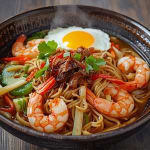 yaki soba (shrimp)