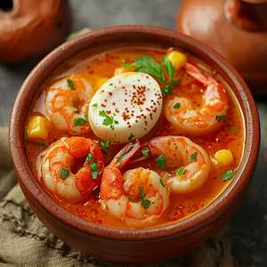 Chupe de camarones