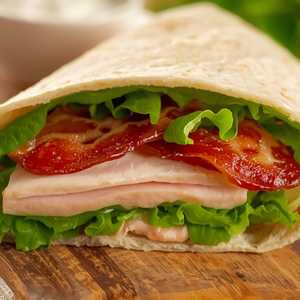 Turkey "BLT" Wrap