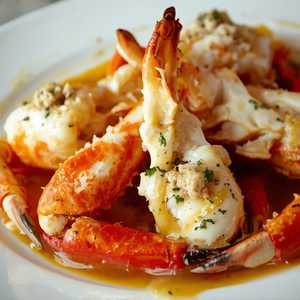 King Crab-Truffle Butter