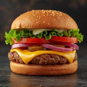 Plant-Based Double Cheeseburger