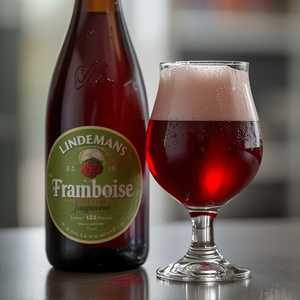 Lindemans 'Framboise' Raspberry Lambic Beer, Belgium 2.5% abv 750ml bottle