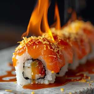 Salmon Parma Roll