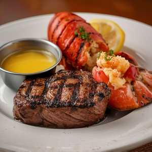 Top Sirloin 10oz & Lobster