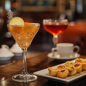 Any Signature Cocktail + Small Bite
