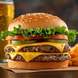 DOUBLE CHEESEBURGER IN PARADISE®