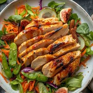 Grilled Teriyaki Chicken Salad