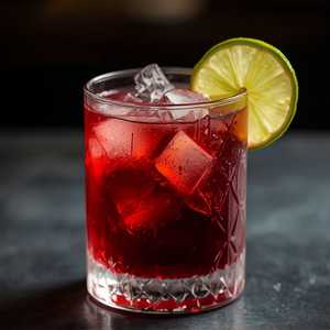 Sour Cherry and Lime Fizz