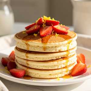Lemon Ricotta Pancakes