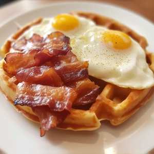 Belgian Waffle Combo