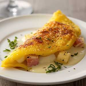 HAM & GRUYERE OMELET