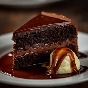 DARK CHOCOLATE LAYER CAKE