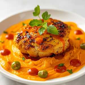 Cauliflower Steak (V)