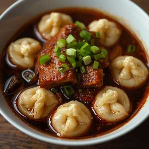 Braised Pork & Tofu Skin in Soy Sauce