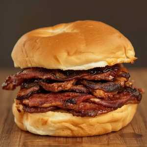 Chopped Brisket Sandwich