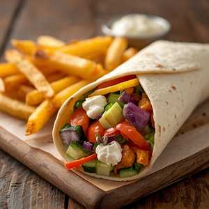 Vegetarian Shawarma