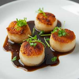 Pan Seared Sea Scallops