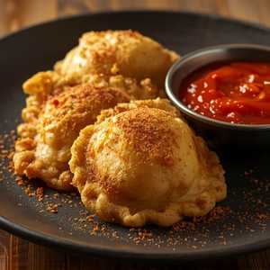 Nacho Cheese Ravioli