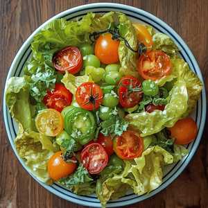 Field Greens, Butter Leaf Lettuce, Heirloom Tomatoes